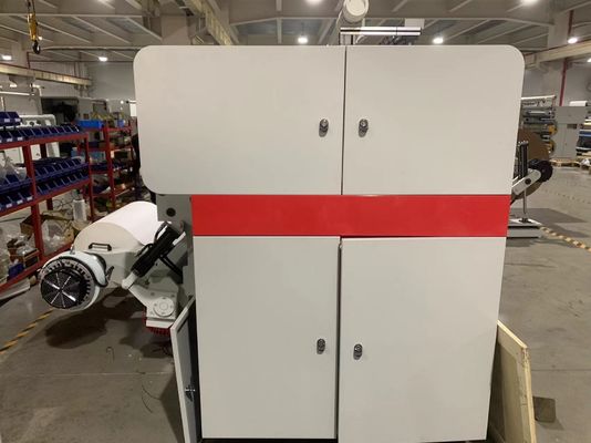 컴퓨터 제어 된 PE 필름 고속 절단 기계 1300mm 라벨 종이 절단기 재회기