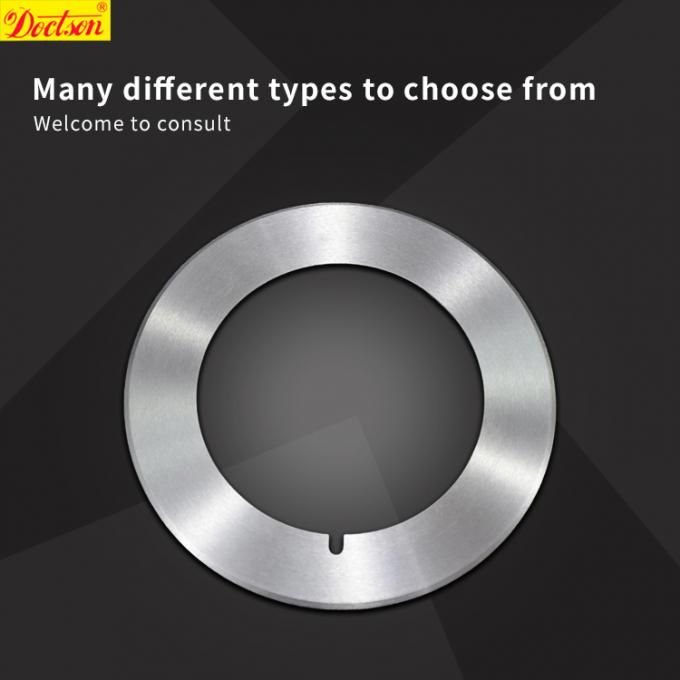 둥근 고 정밀 회전 절단 블레이드 Pvc 엣지 블레이드 회전 블레이드 절단 기계 종이 파이프 접착 테이프 절단 기계 블레이드 0