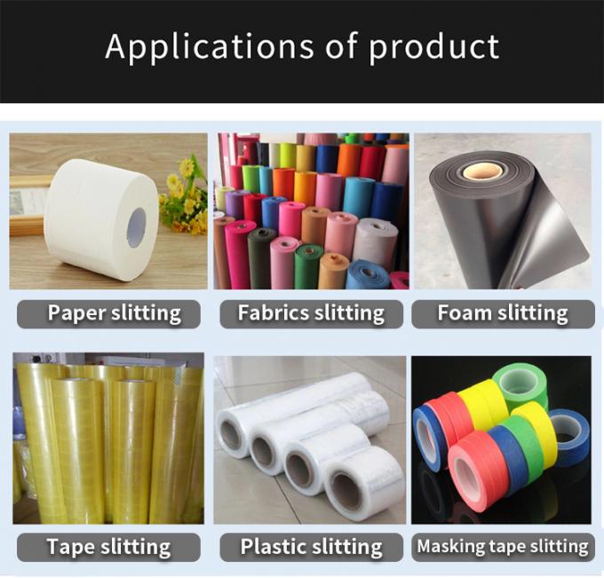 둥근 고 정밀 회전 절단 블레이드 Pvc 엣지 블레이드 회전 블레이드 절단 기계 종이 파이프 접착 테이프 절단 기계 블레이드 14